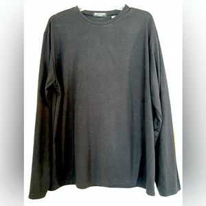 Brandini for Nordstrom Men’s Long Sleeved Black T-shirt Size XL